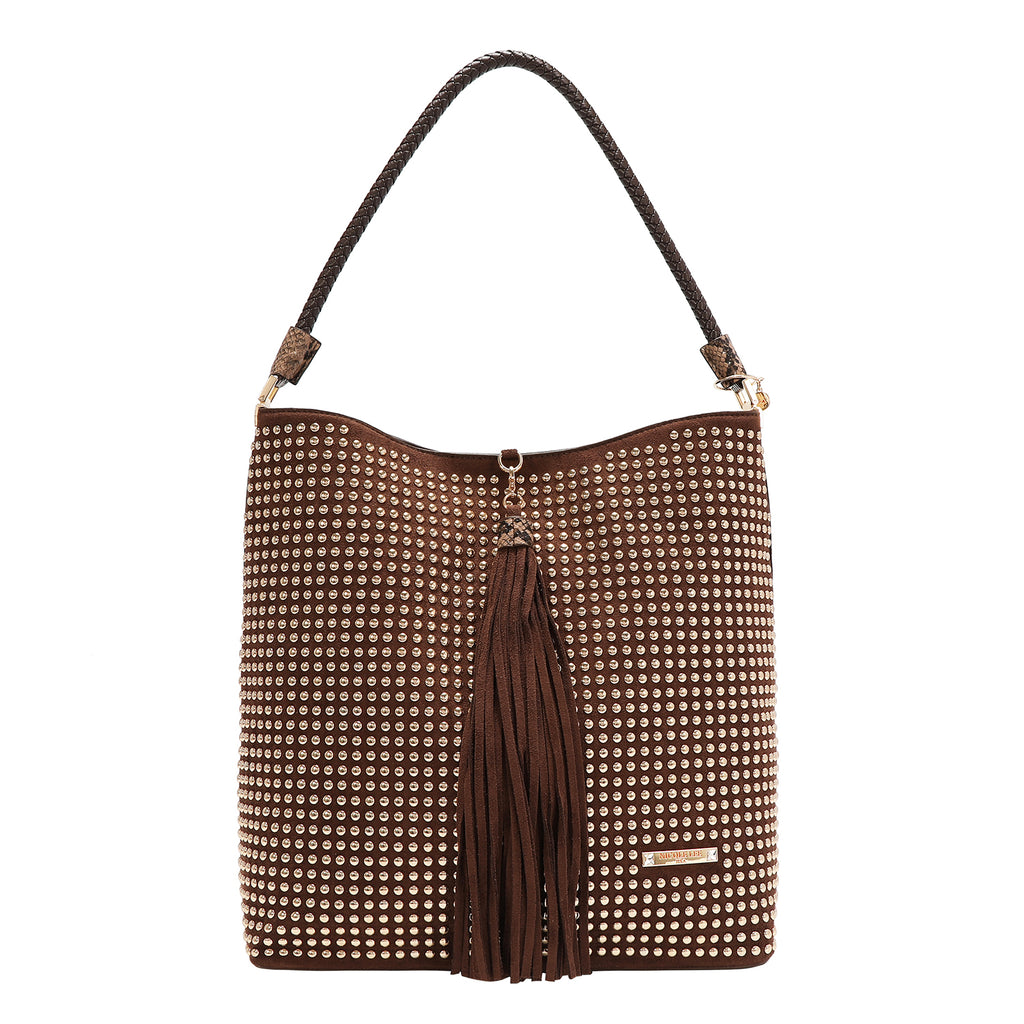 Bolsa Shopper Nicole Lee Con Tachuelas Studded Glam FW26