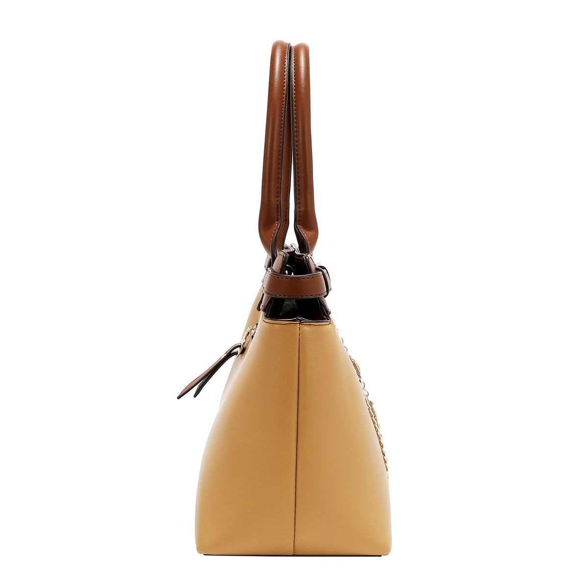 Bolsa Nicole Lee Satchel Con Pedrería Jewel Y Stud FW26