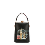 Bolsa De Mano Nicole Lee Con Broche London Eye FW26