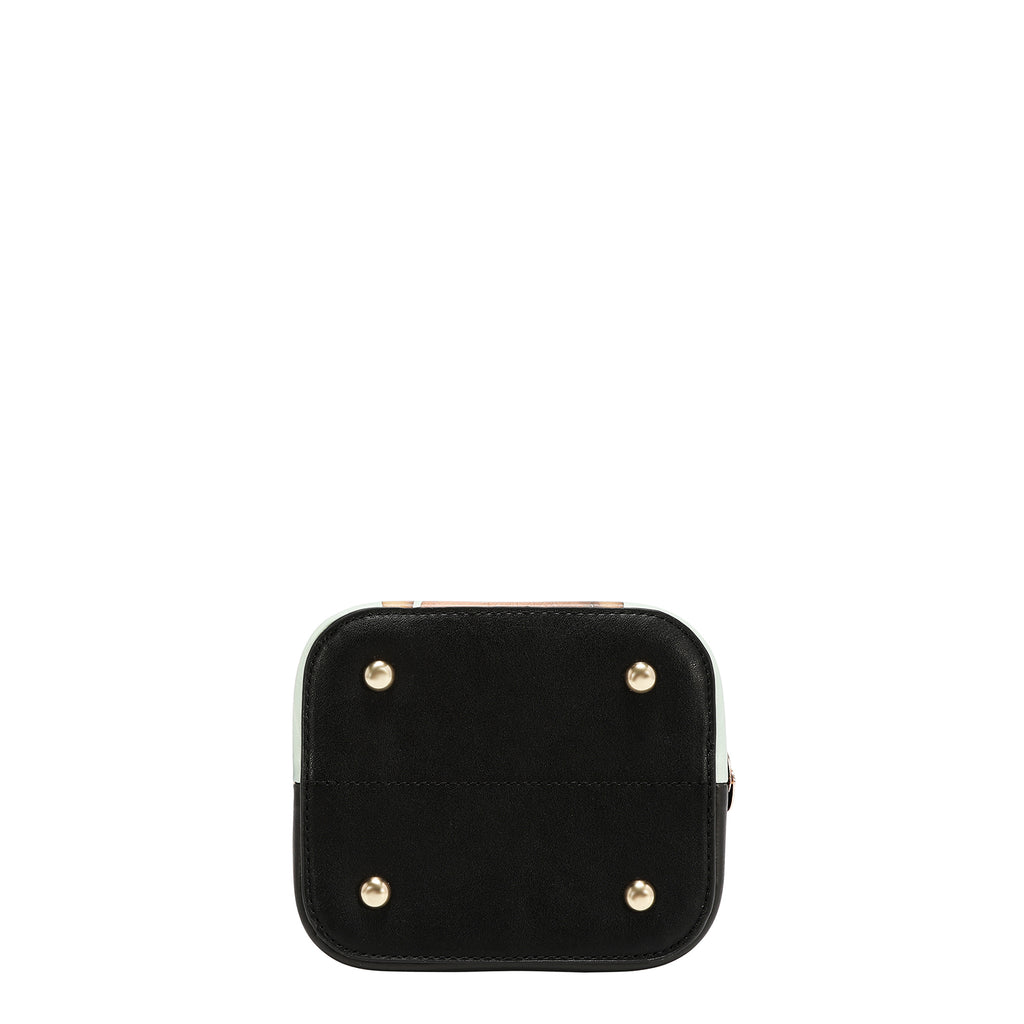 Bolsa De Mano Nicole Lee Con Broche London Eye FW26