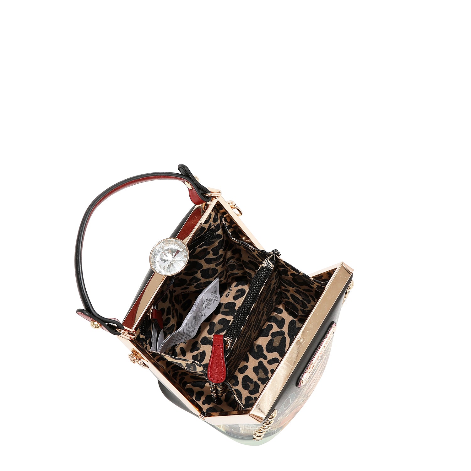Bolsa De Mano Nicole Lee Con Broche London Eye FW26