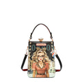 Bolsa De Mano Nicole Lee Con Broche London Eye FW26