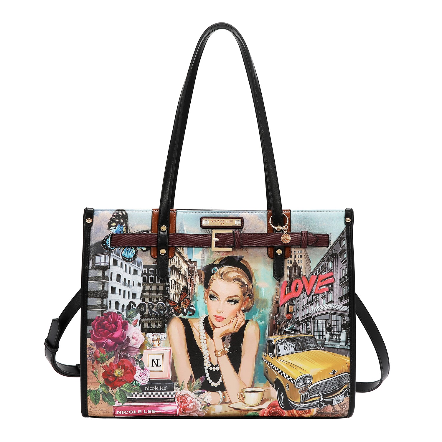 Bolsa Tipo Lonchera Nicole Lee Tote Sabina Imagines SS26