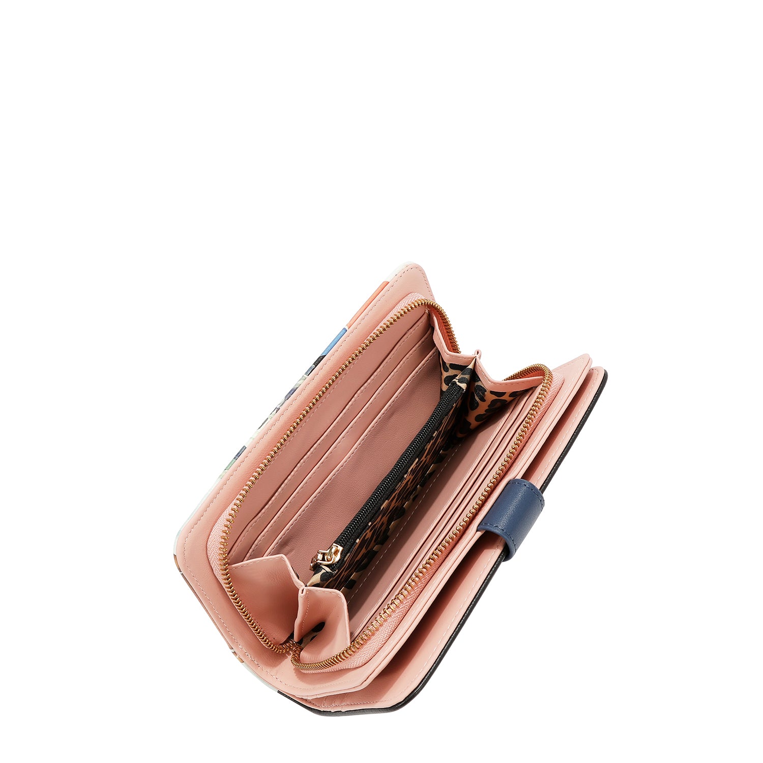 Cartera Estampada Nicole Lee De Correa Y Aro London Eye FW26
