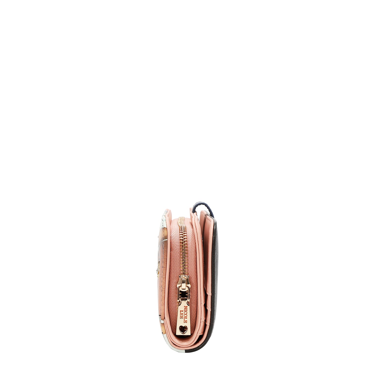 Cartera Estampada Nicole Lee De Correa Y Aro London Eye FW26