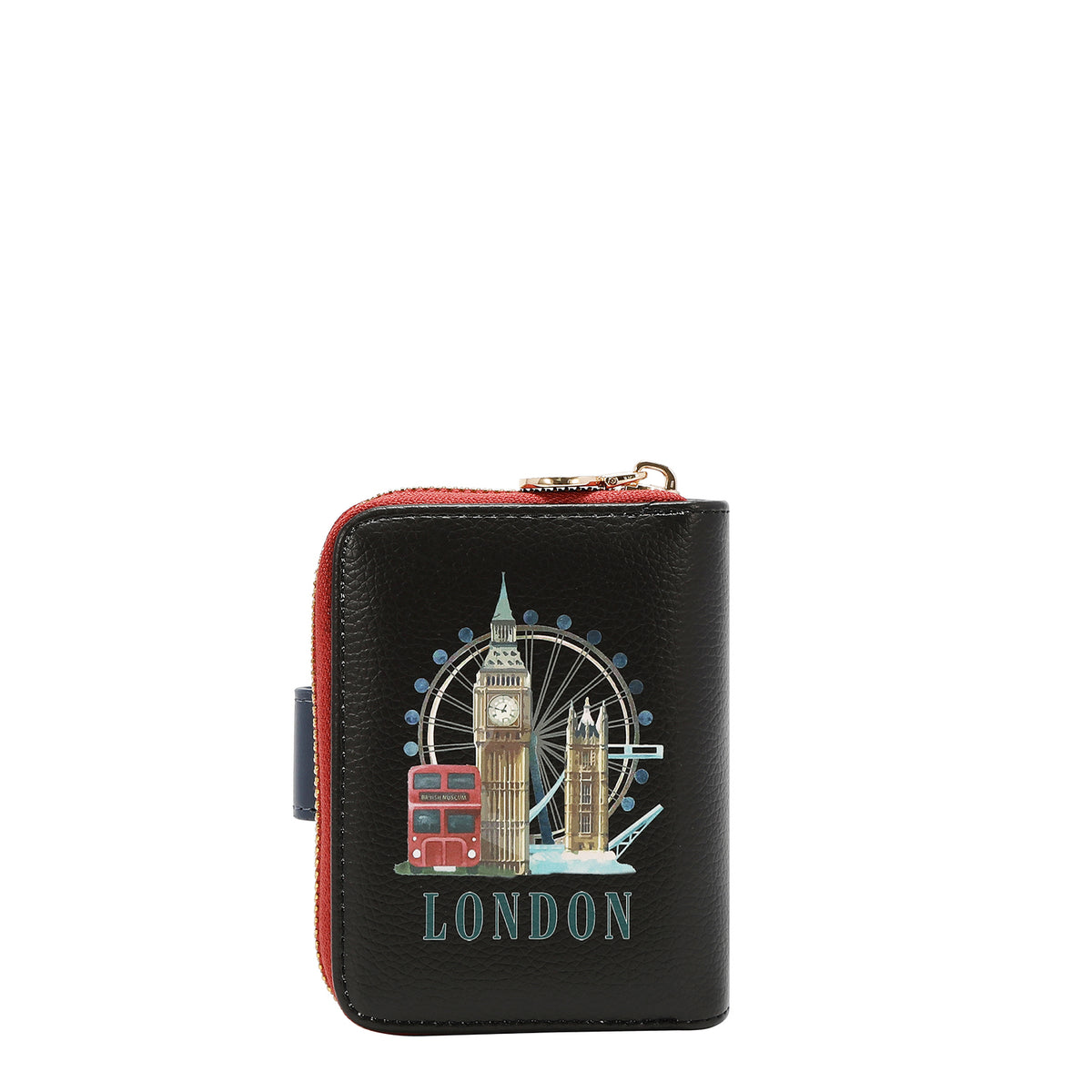 Mini Monedero Nicole Lee De Triple Compartimento London FW26