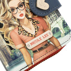 Mini Monedero Nicole Lee De Triple Compartimento London FW26