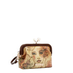 Monedero Nicole Lee Broche Kisslock Y Correa Reflection SS26