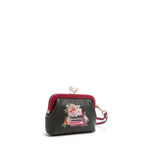 Monedero Nicole Lee Con Broche Kisslock Y Correa Sabina SS26