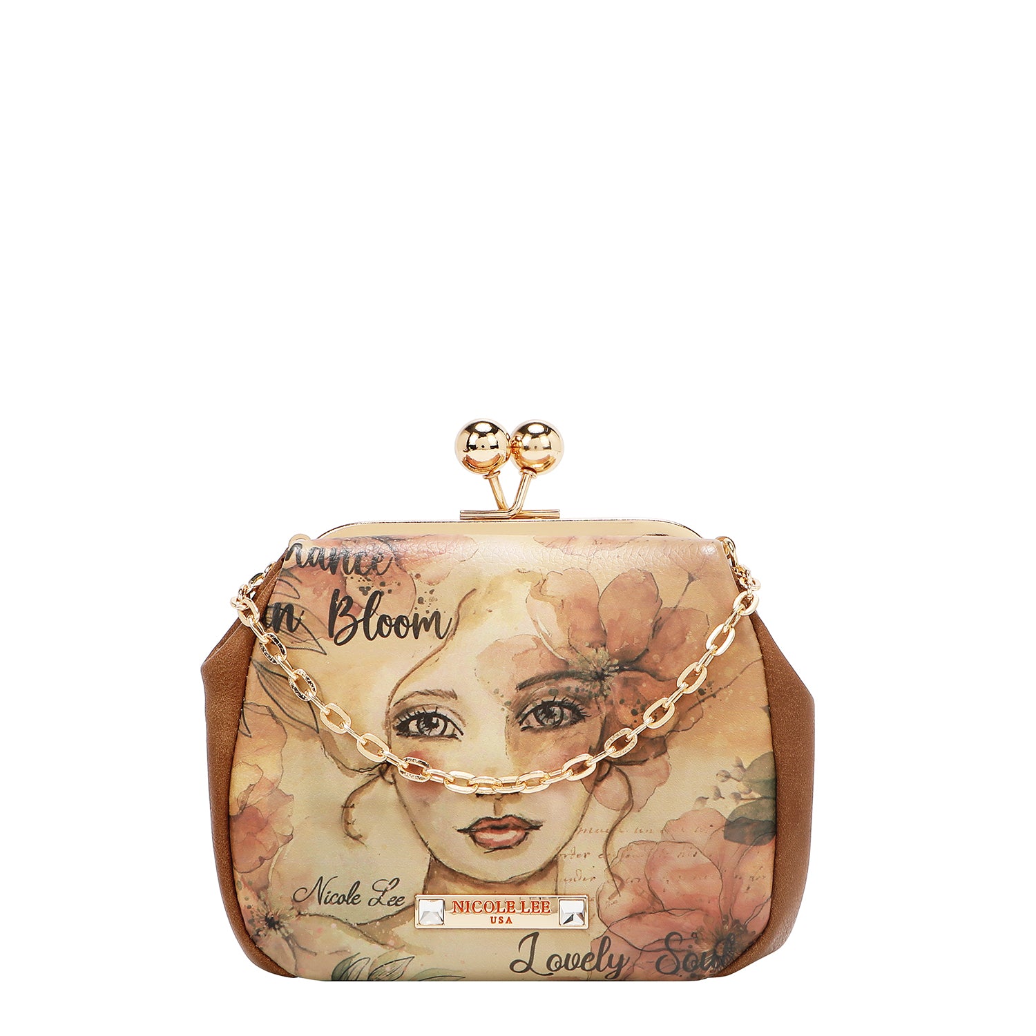 Monedero Nicole Lee Tipo Crossbody Print Reflection SS26