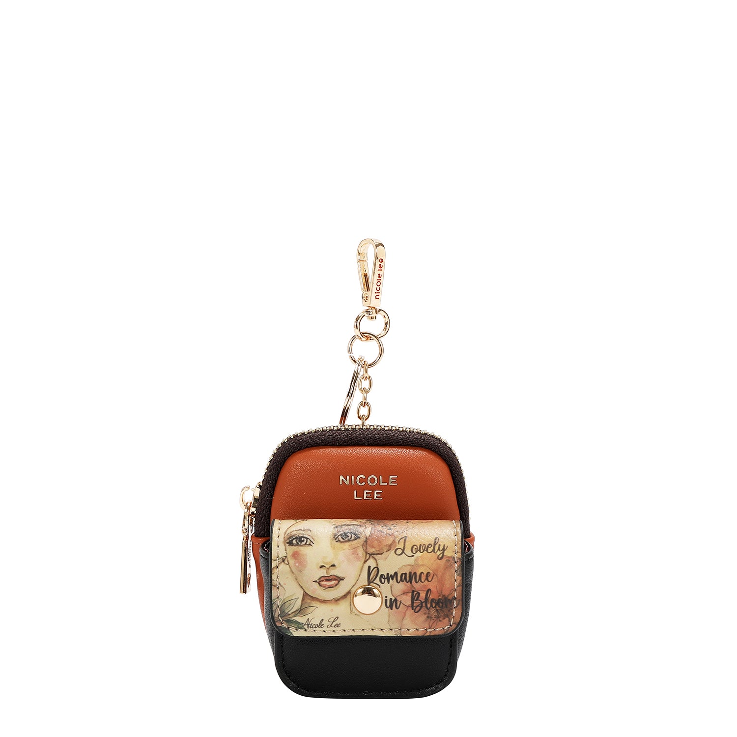 Monedero Nicole Lee Compacto Con Cierre Reflection SS26