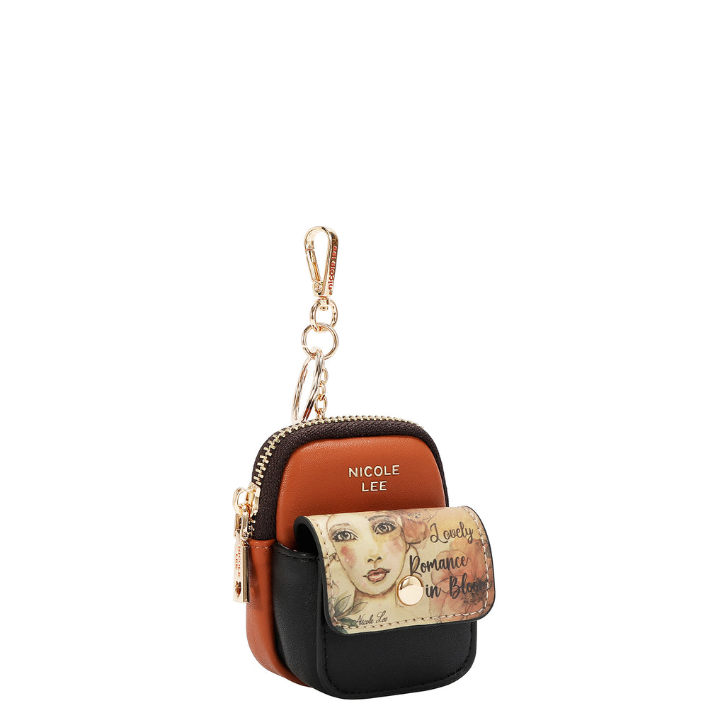 Monedero Nicole Lee Compacto Con Cierre Reflection SS26