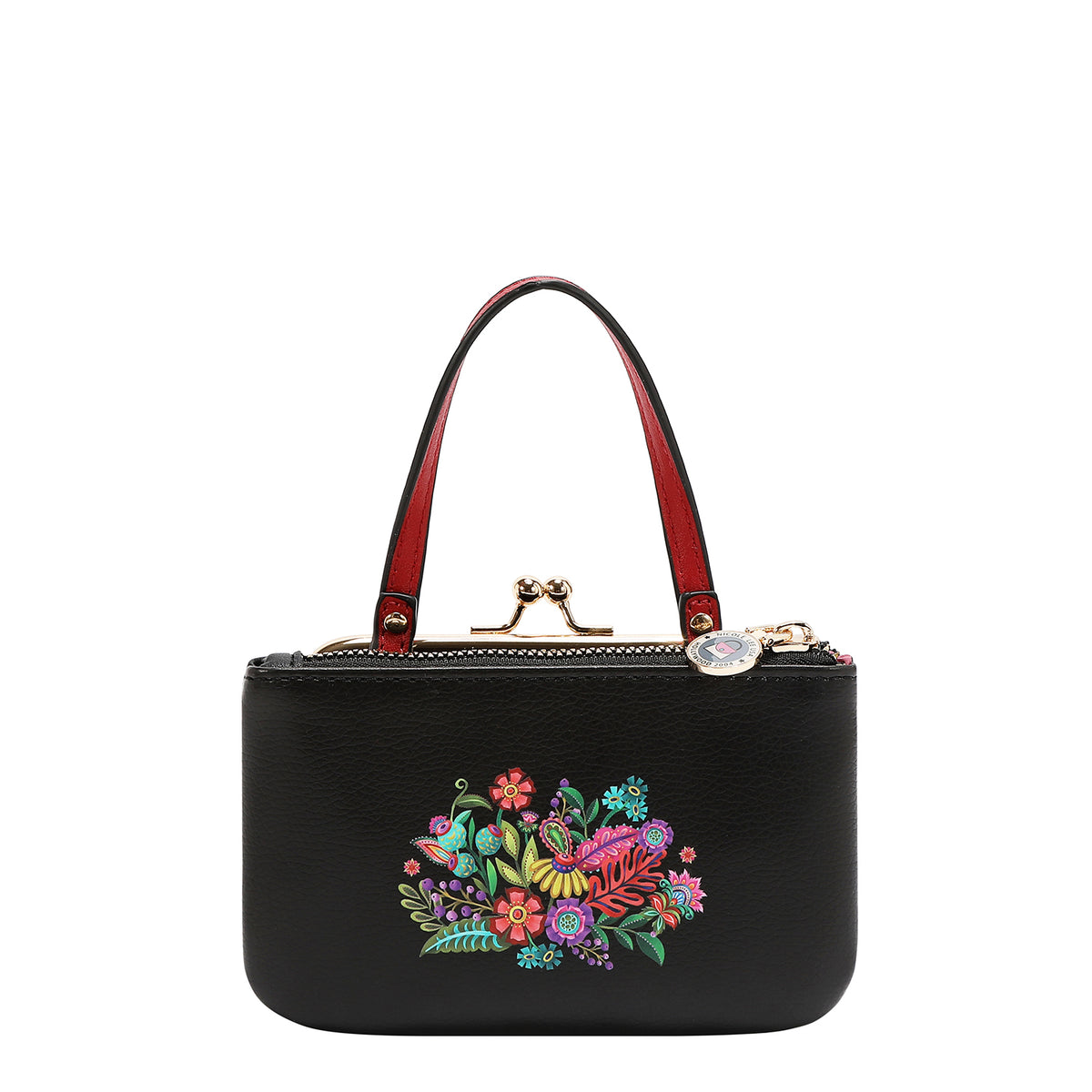 Mini Monedero Nicole Lee Kisslock Con Asa Keep Dreaming FW26