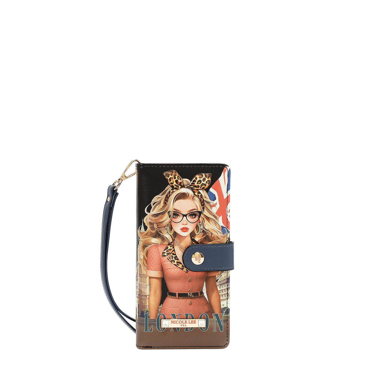 Cartera Nicole Lee Wristlet Print Nicole Lee FW26