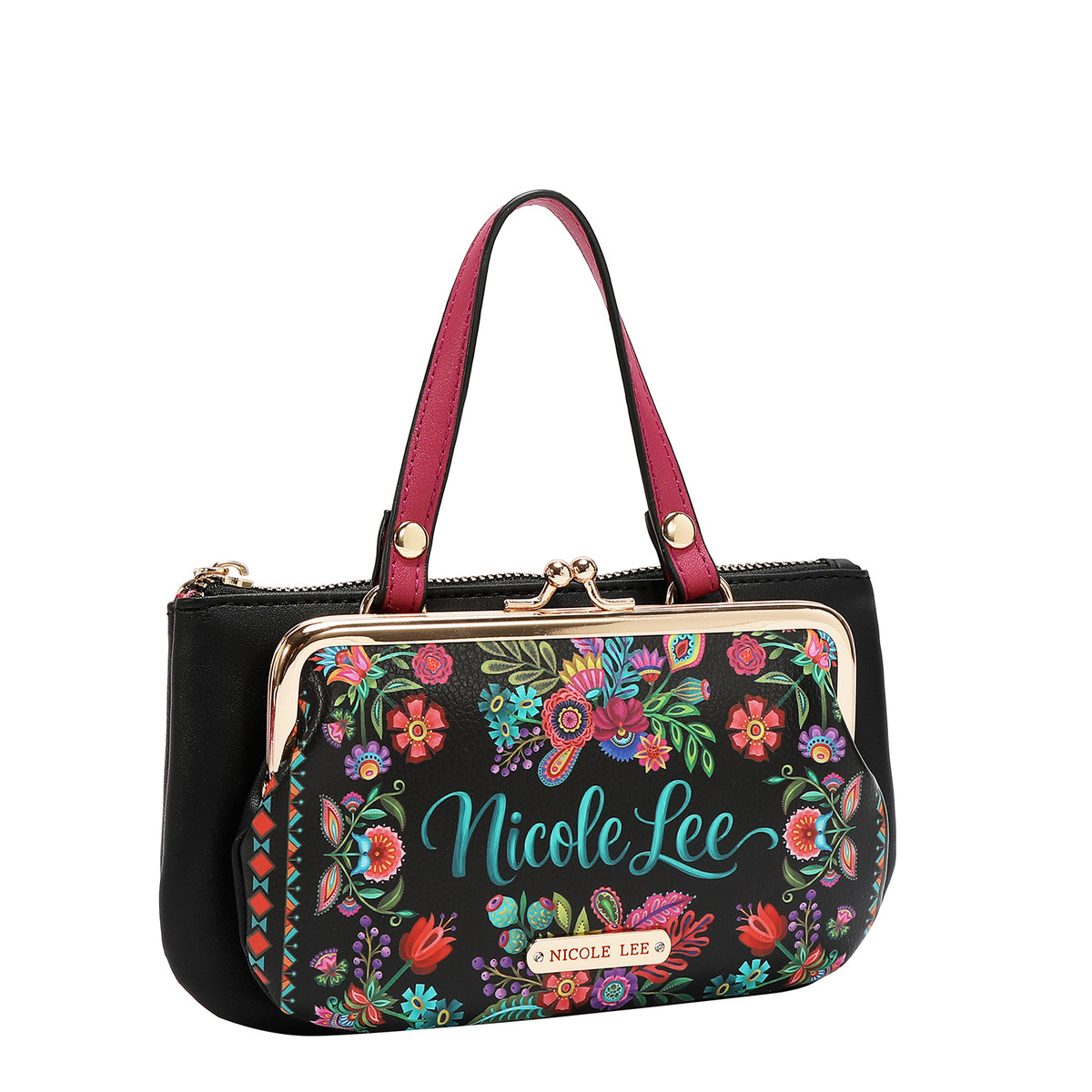 Monedero Nicole Lee Con Kisslock Y Asa Keep Dreaming FW26