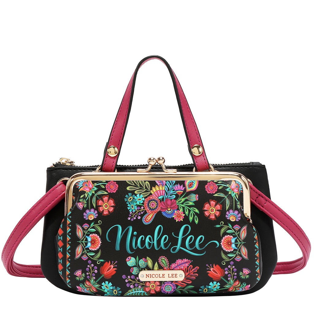Monedero Nicole Lee Con Kisslock Y Asa Keep Dreaming FW26