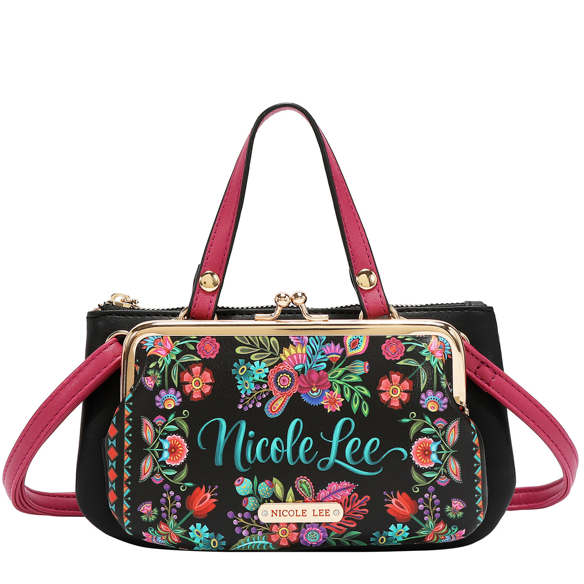 Monedero Nicole Lee Con Kisslock Y Asa Keep Dreaming FW26