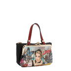 Monedero Nicole Lee Mediano Kisslock Con Asa Sabina SS26
