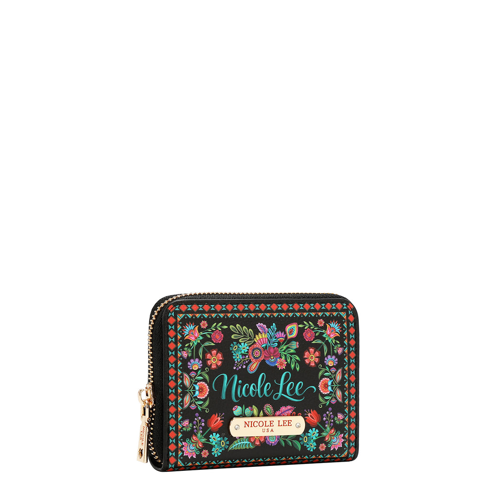 Tarjetero Nicole Lee Con Cierre De Acordeon Dreaming FW26