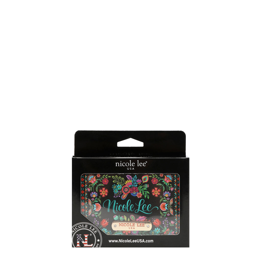 Tarjetero Nicole Lee Con Cierre De Acordeon Dreaming FW26