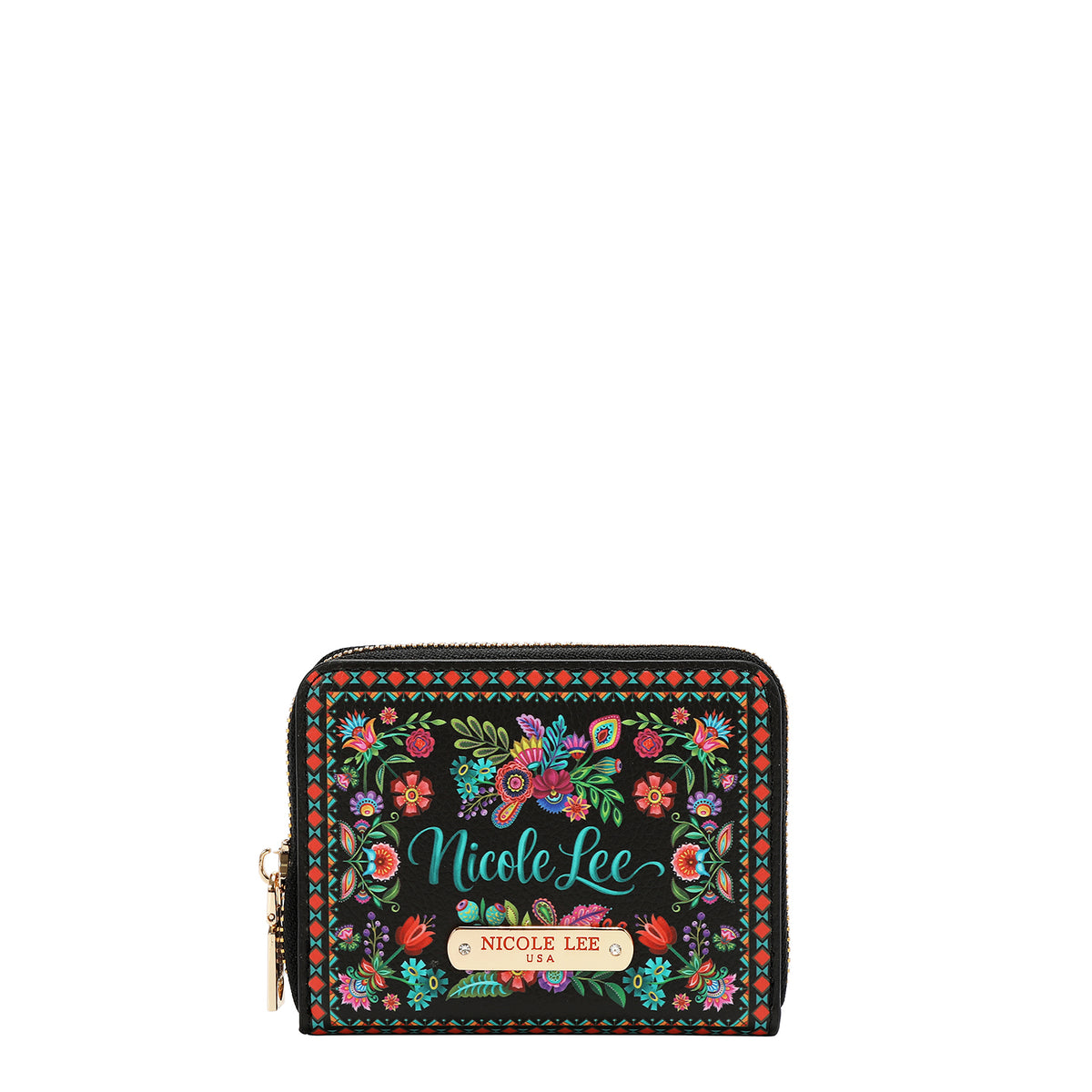 Tarjetero Nicole Lee Con Cierre De Acordeon Dreaming FW26