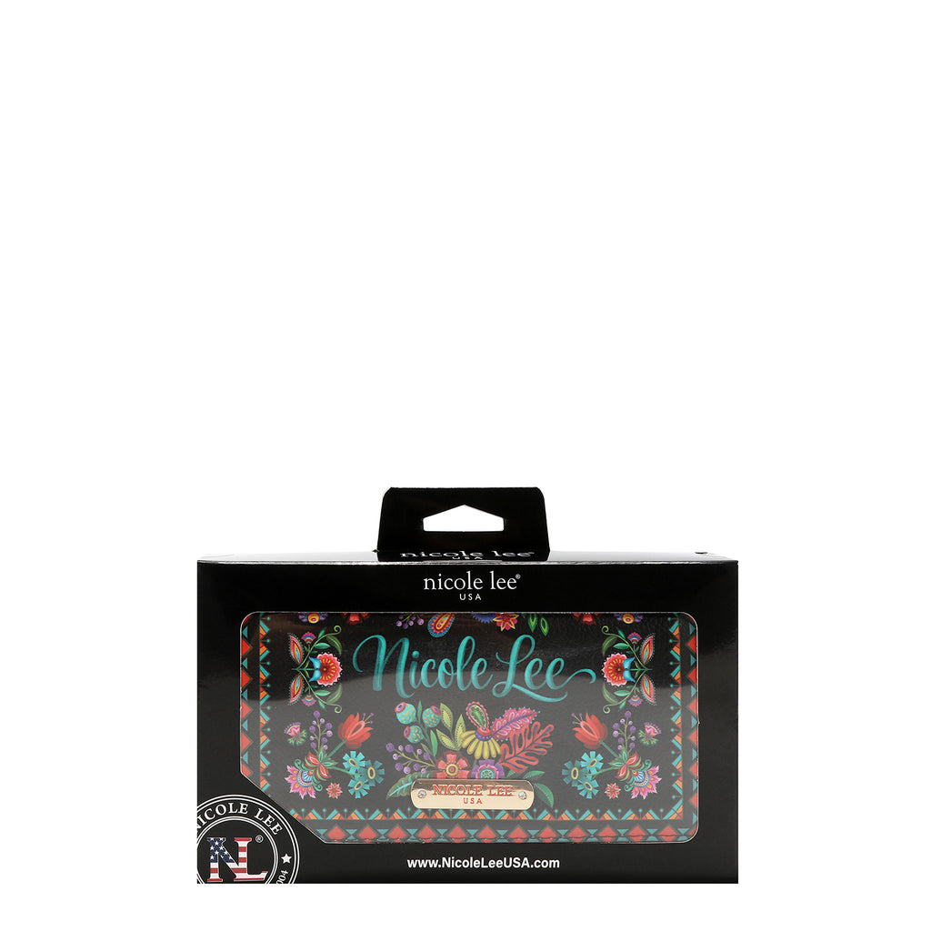 Cartera Nicole Lee Tipo Clutch Rigida KeepDreaming FW26