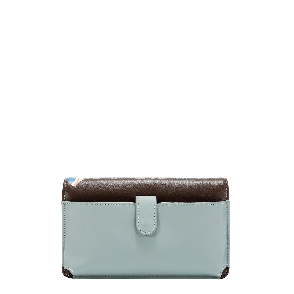 Cartera Nicole Lee Tipo Clutch Rígida London Eye FW26