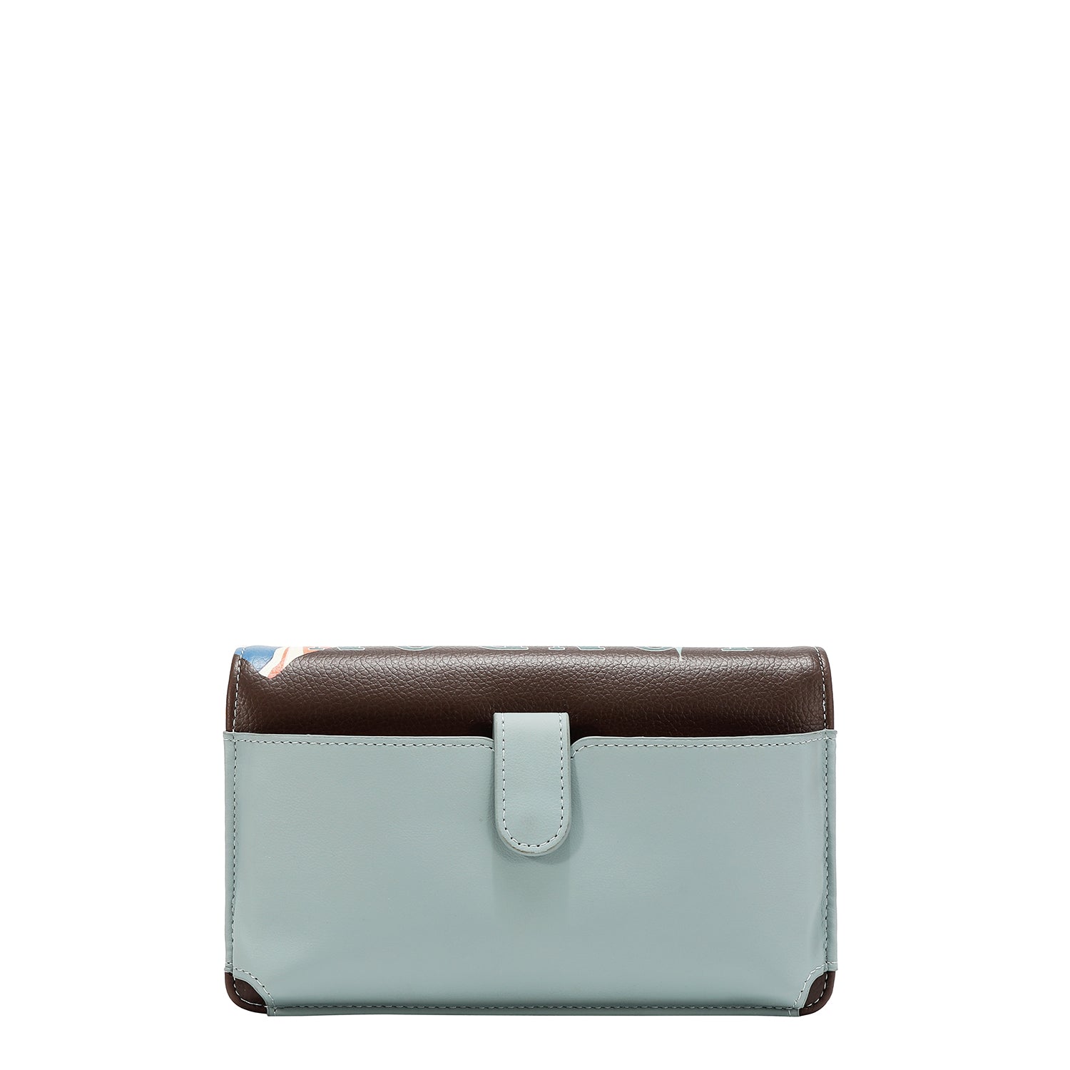 Cartera Nicole Lee Tipo Clutch Rígida London Eye FW26