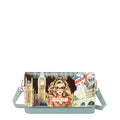 Cartera Nicole Lee Tipo Clutch Rígida London Eye FW26