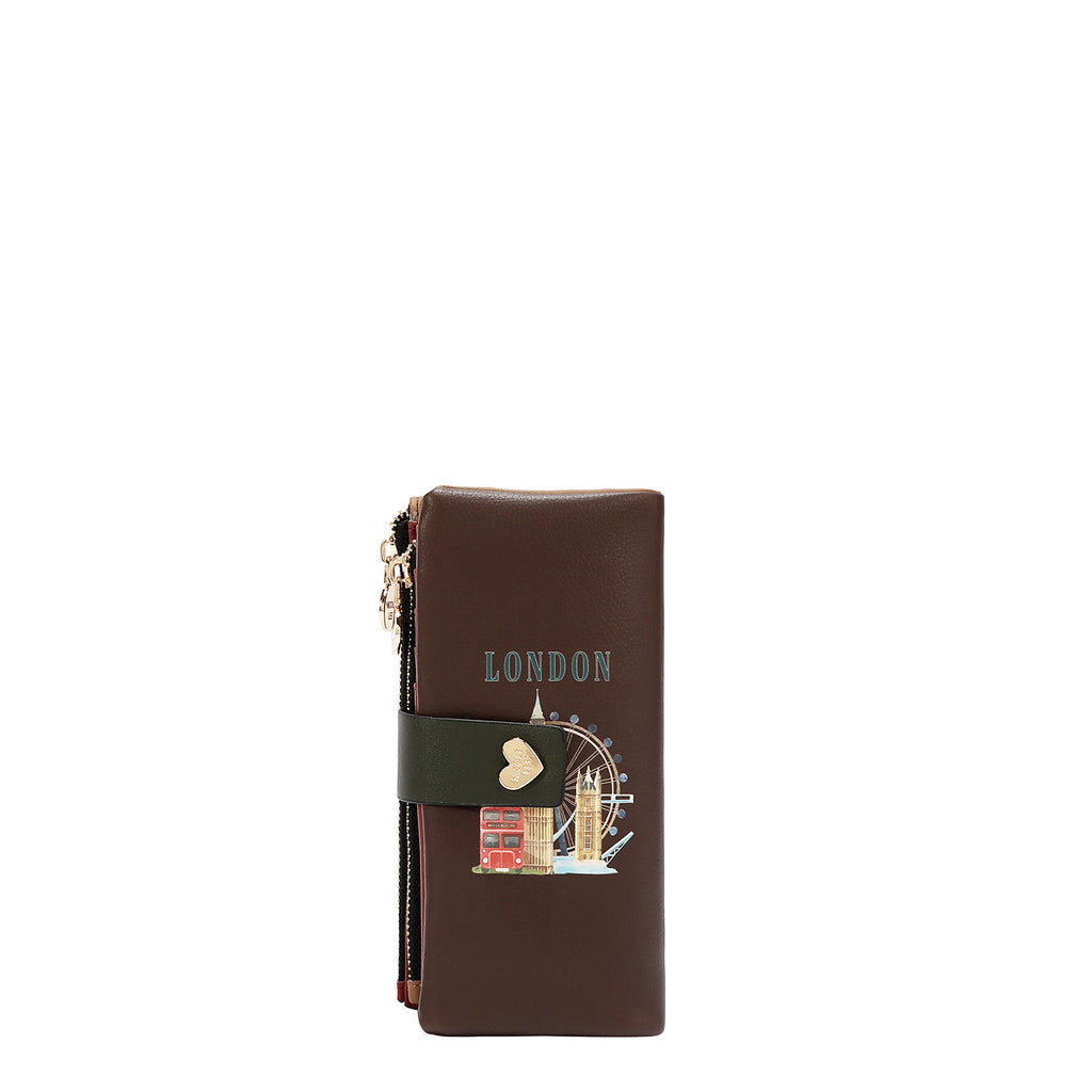 Cartera Flexible Nicole Lee Estampado London Eye FW26