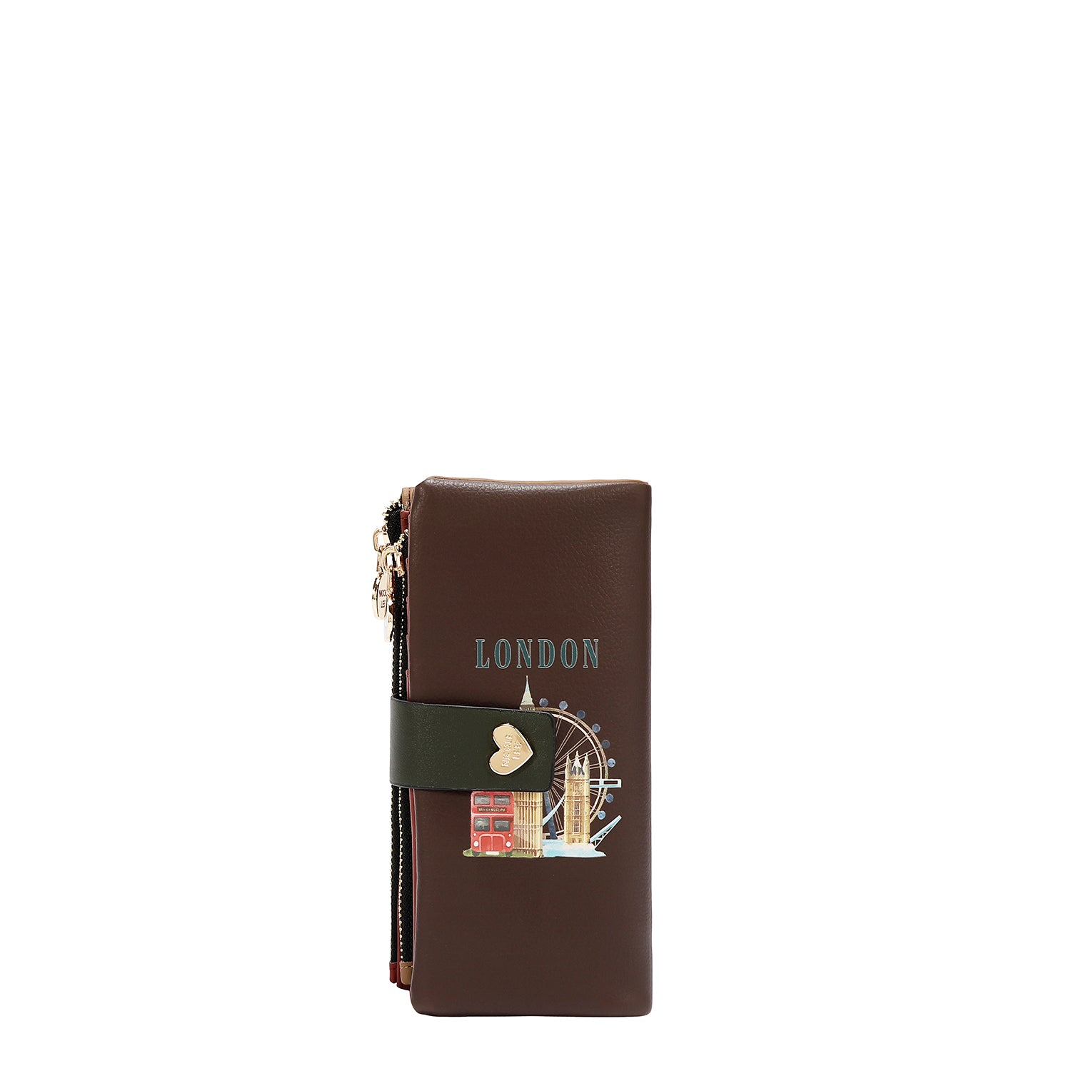 Cartera Flexible Nicole Lee Estampado London Eye FW26