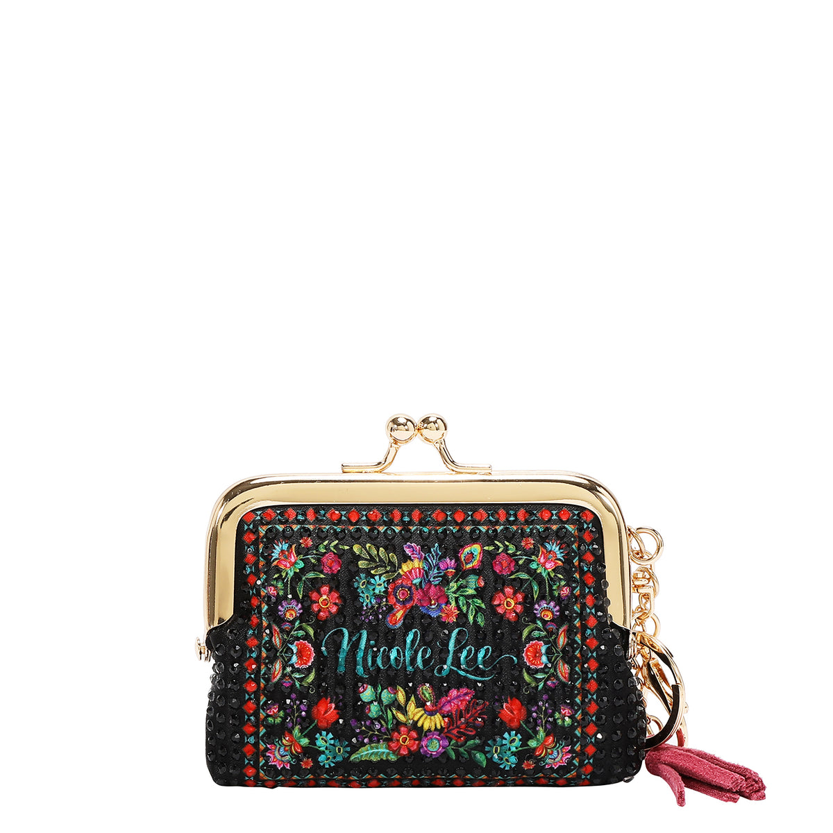 Mini Monedero Nicole Lee Con Kisslock Keep Dreaming FW26