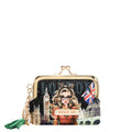 Mini Monedero Nicole Lee Con Kisslock London Eye FW26