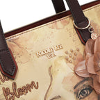 Bolsa Tote Nicole Lee Con Flor Reflection SS26