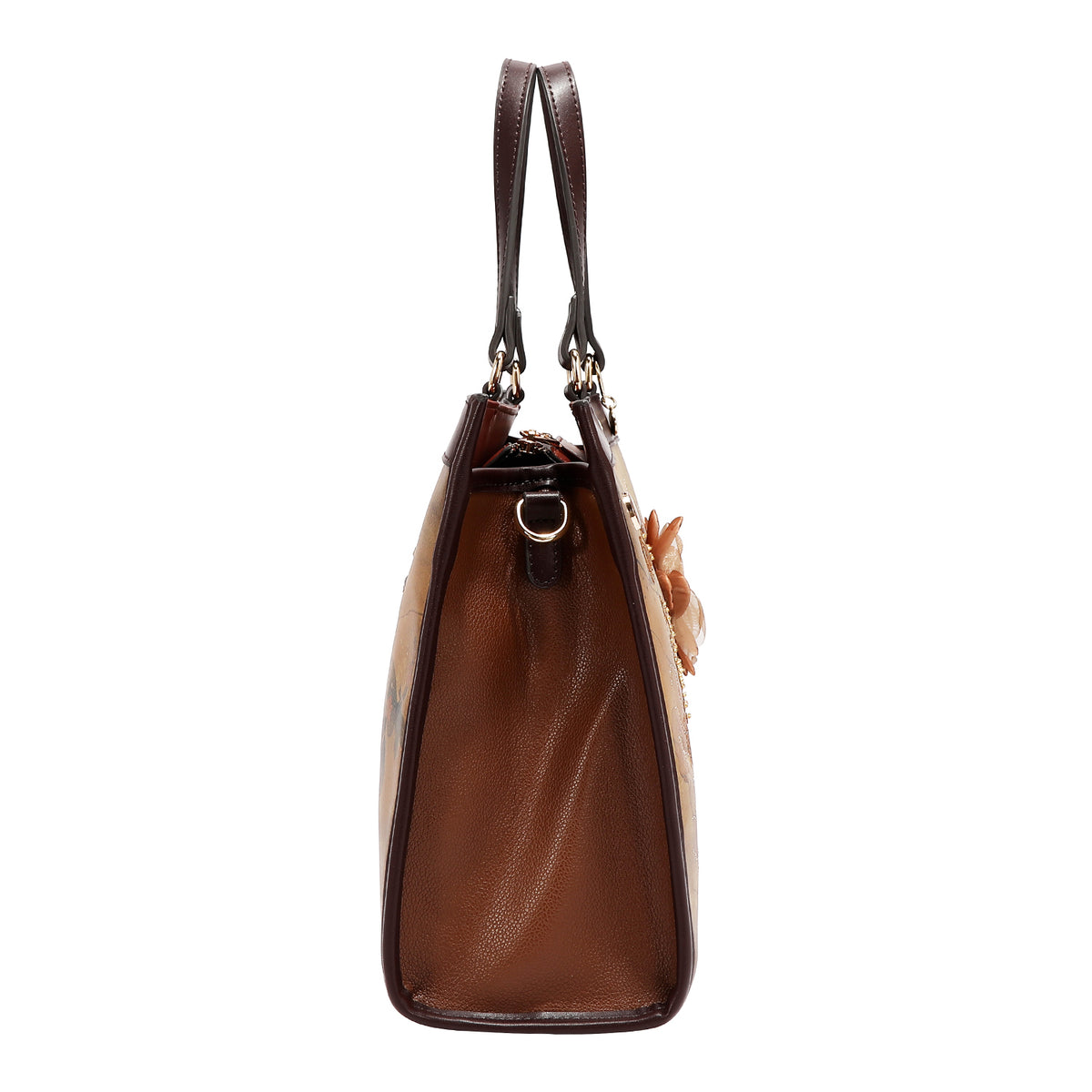 Bolsa Cuadrada Nicole Lee Con Flor Print Reflection SS26