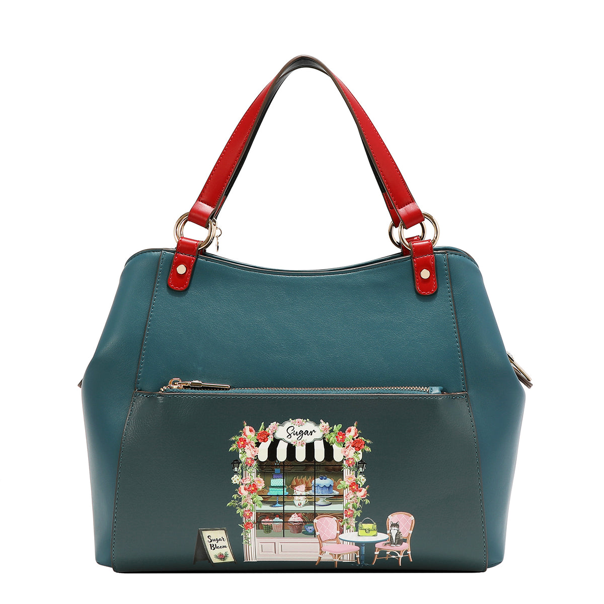 Bola Hobo Nicole Lee Con Pedreria Sugar Day FW26