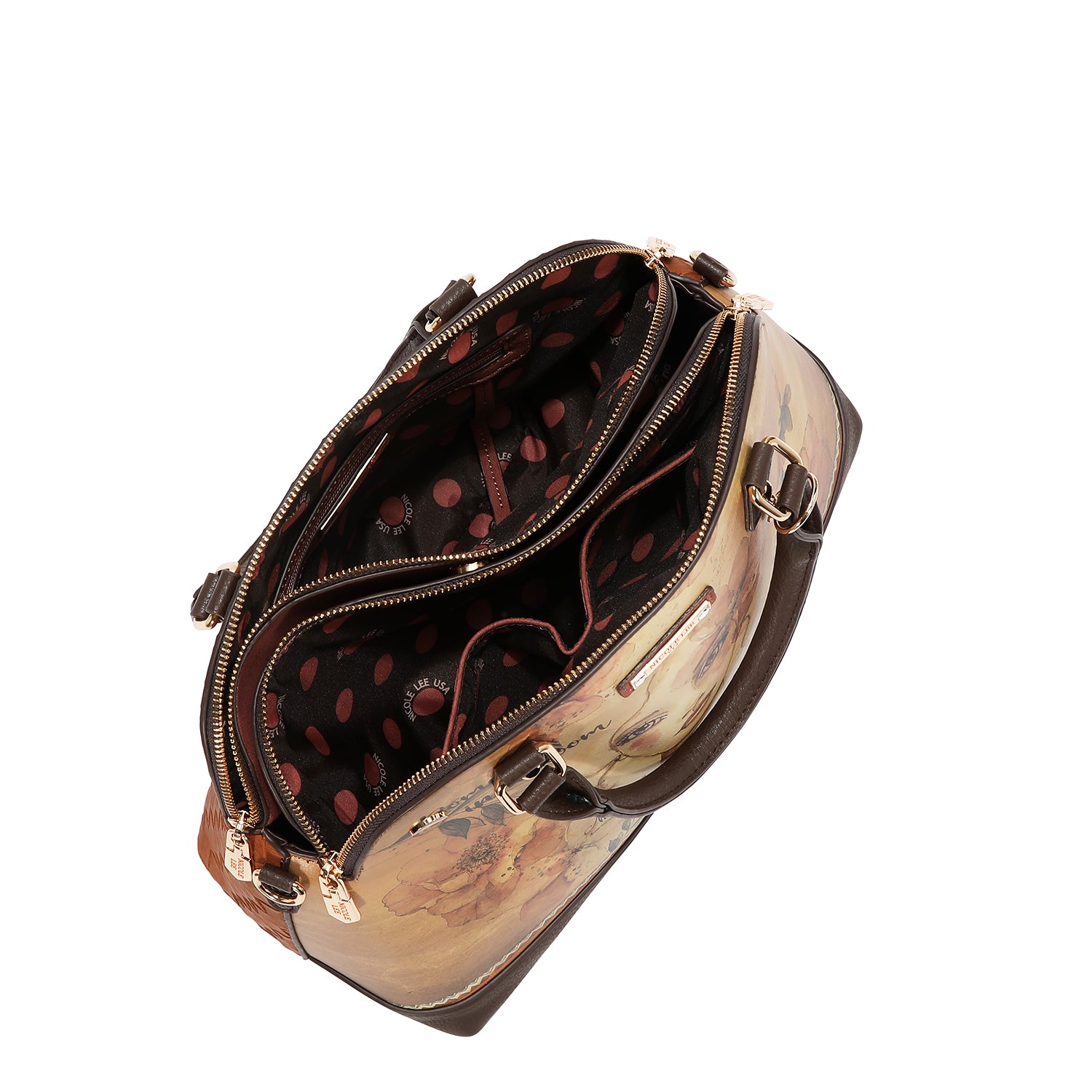 Set De 5 Piezas Nicole Lee Bolsa Bowler Y Accesorios Reflection SS26