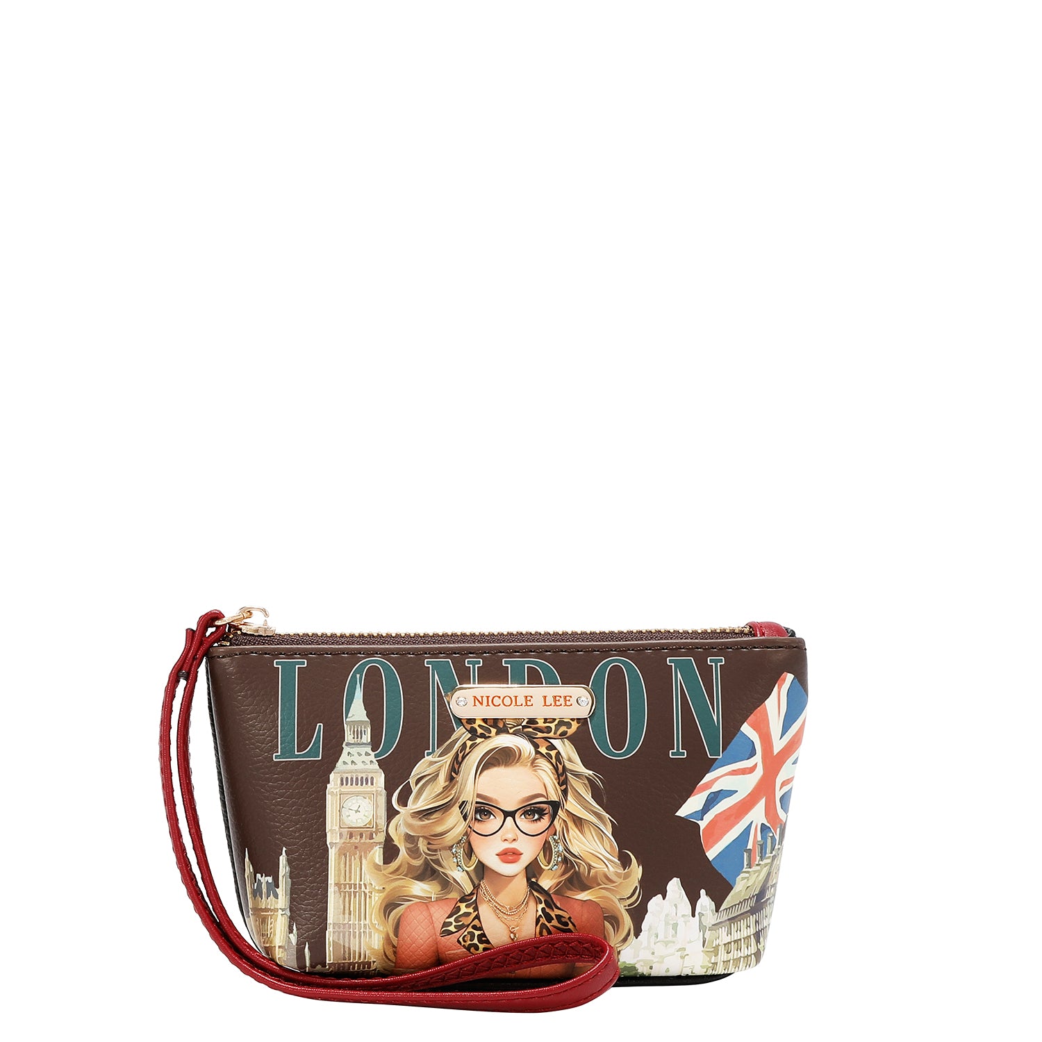 Set De 5 Piezas Bolsa Y Accesorios Print London Eye FW26