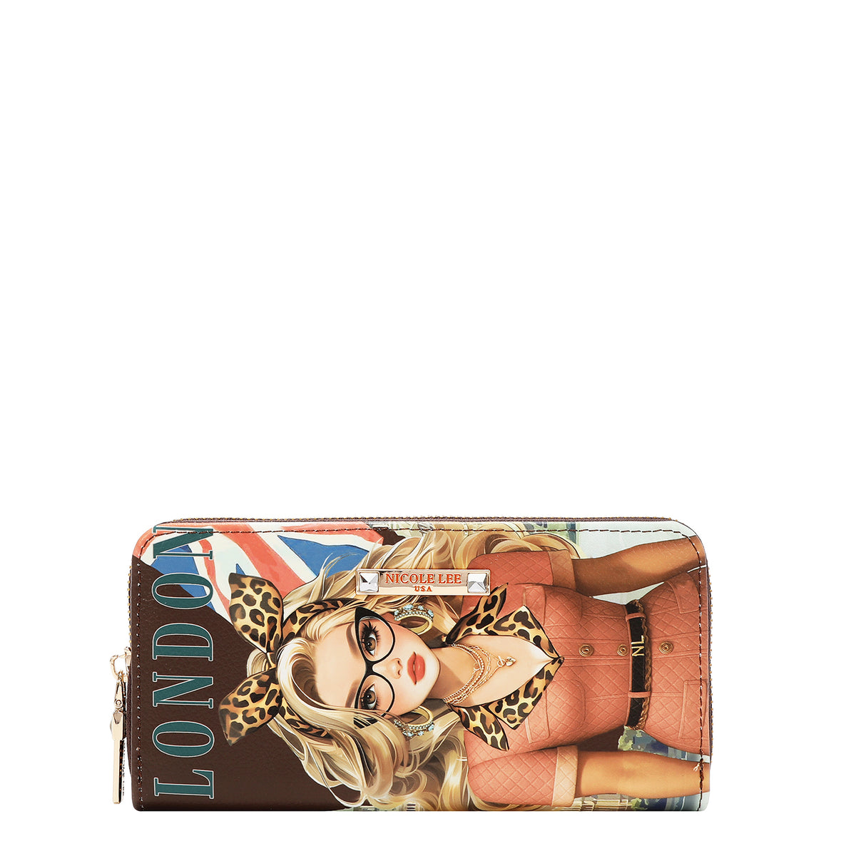 Set De 5 Piezas Bolsa Y Accesorios Print London Eye FW26