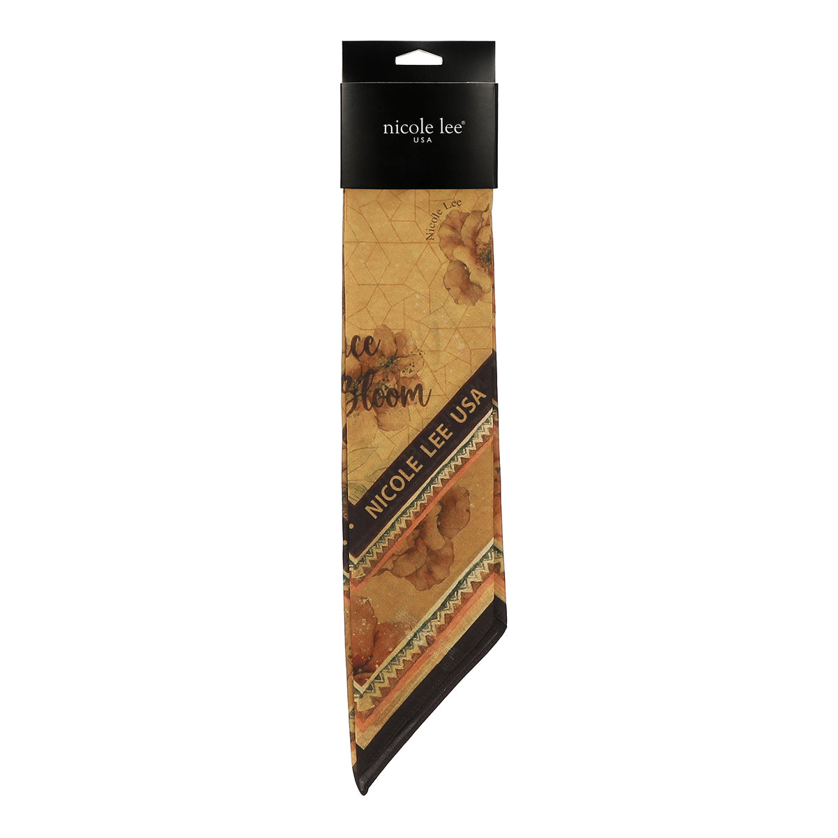 Pañuelo Cuadrado Nicole Lee De Tela Print Reflection SS26