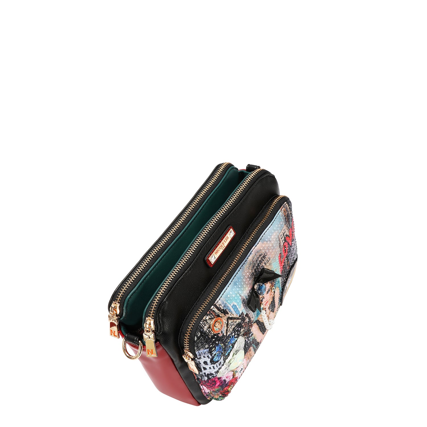 Bolsa Crossbody Nicole Lee Print Sabina Imagines SS26