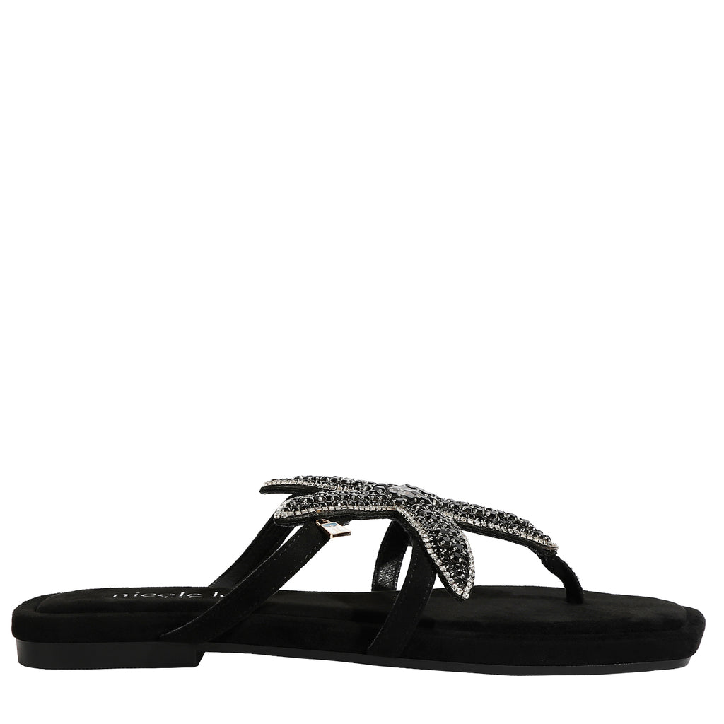 Sandalias Nicole Lee Crystal Starfish Cómodas SS26