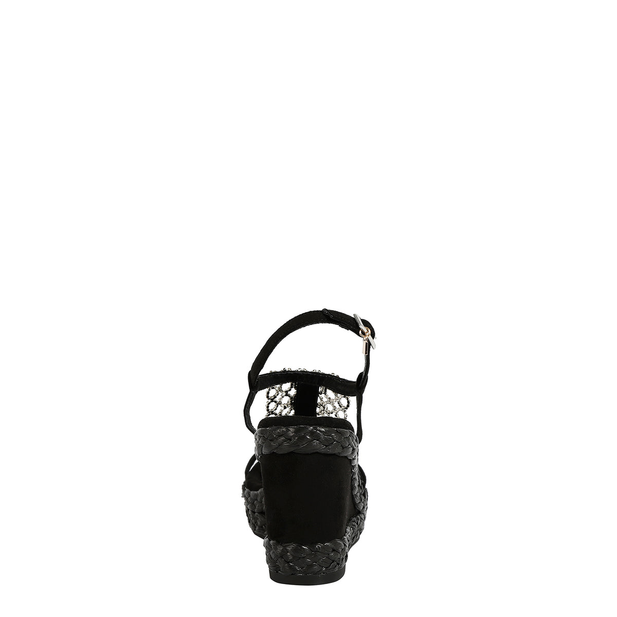 Sandalias Nicole Lee Crystal Chain Con Plataforma SS26