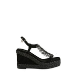 Sandalias Nicole Lee Crystal Chain Con Plataforma SS26