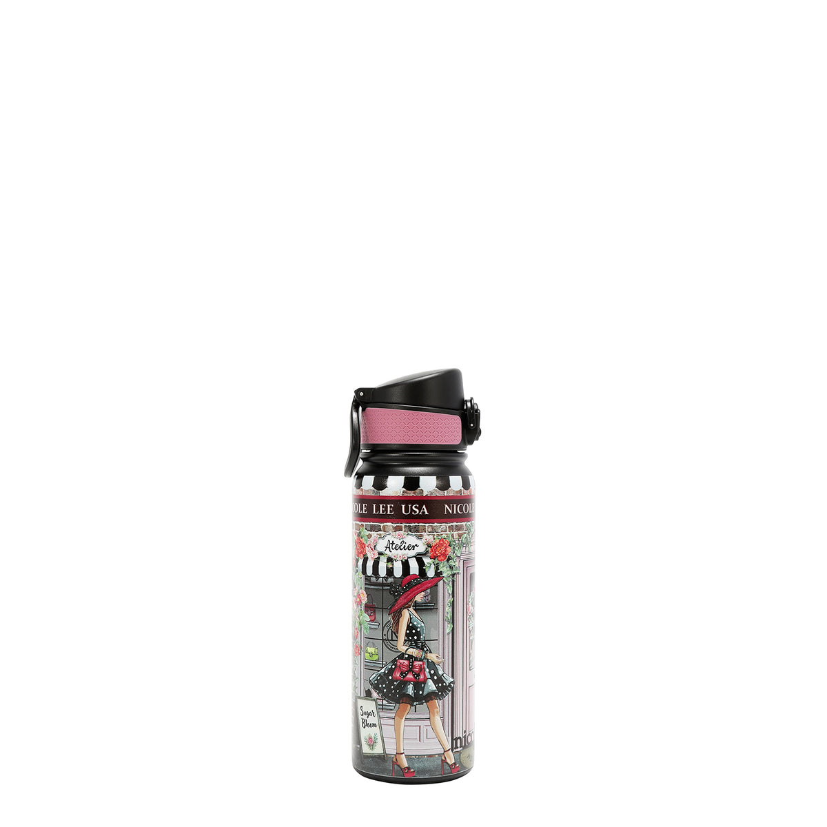 Termo De 600 ml Nicole Lee  Con Tapa Print Sugar Day FW26