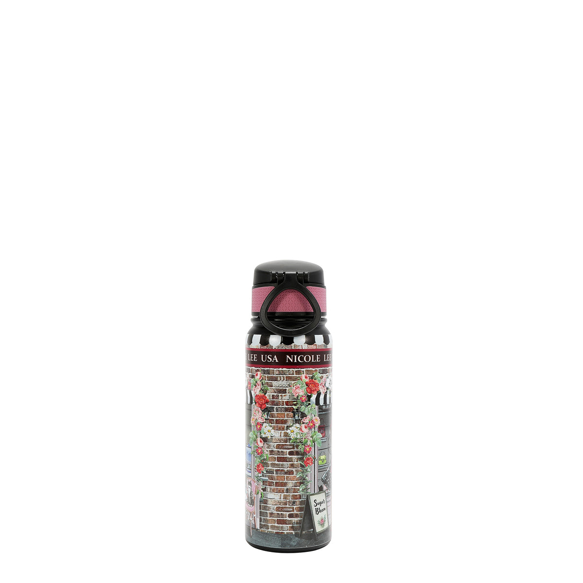 Termo De 600 ml Nicole Lee  Con Tapa Print Sugar Day FW26