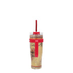 Termo Nicole Lee De Acero Con Popote Y Agarradera Reflection SS26