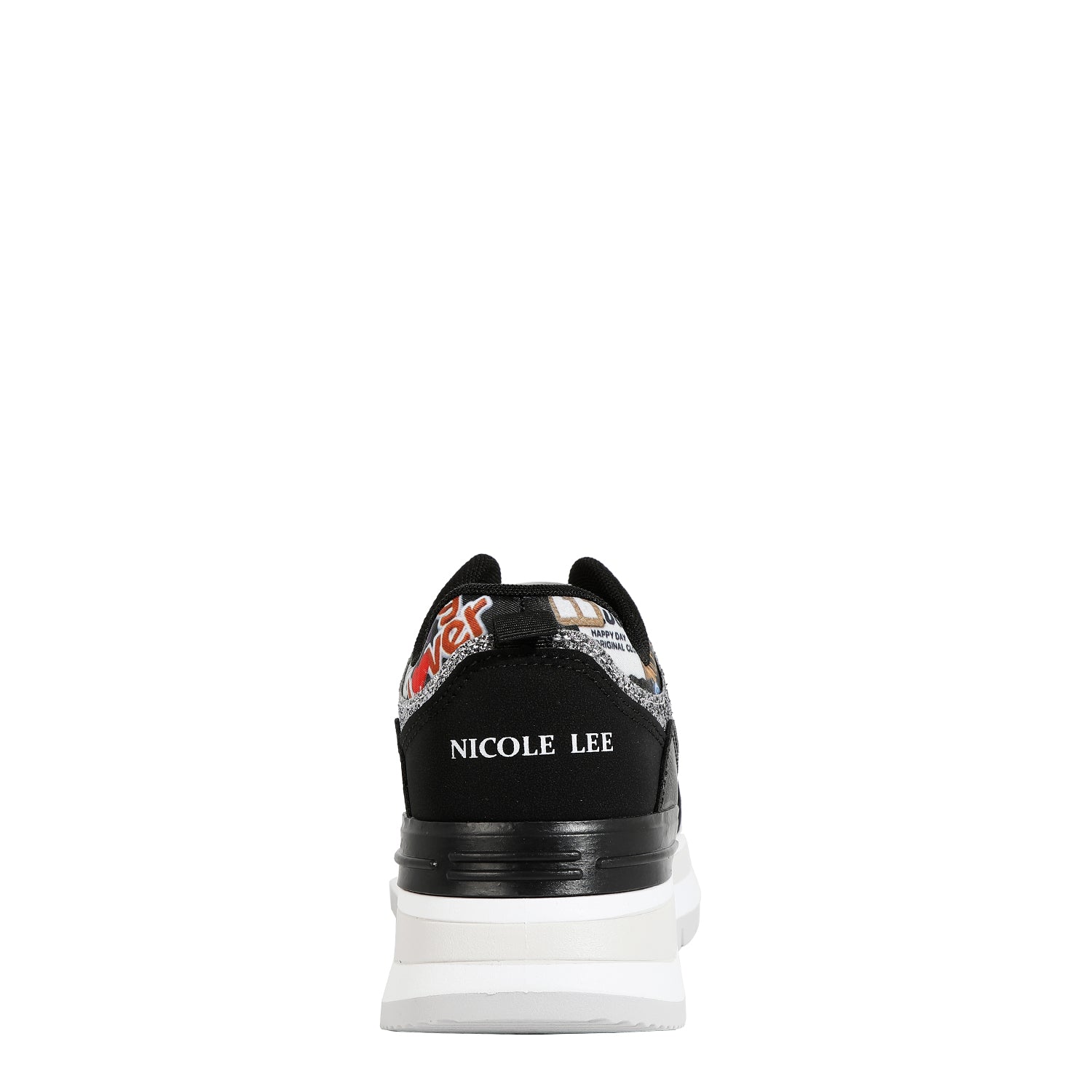 Tenis con Glitter de Nicole Lee Estampado Best Smile FW25