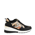 Tenis Nicole Lee plataforma elevada print Best Smile FW25