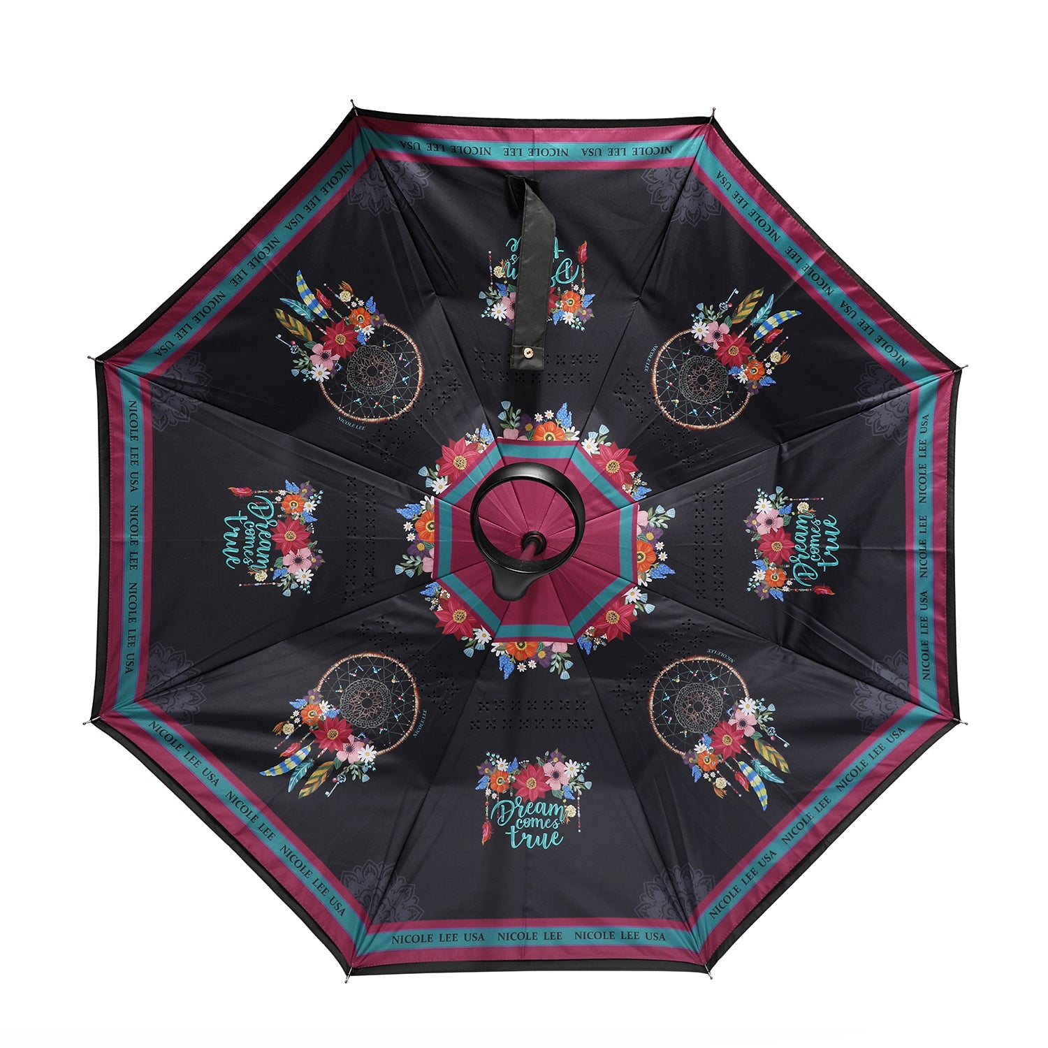 Sombrilla con Portavaso Nicole Lee Dream Comes True FW25